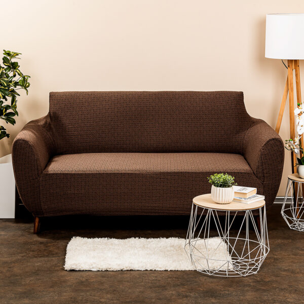 4Home Multielastický poťah na sedačku Comfort Plus hnedá