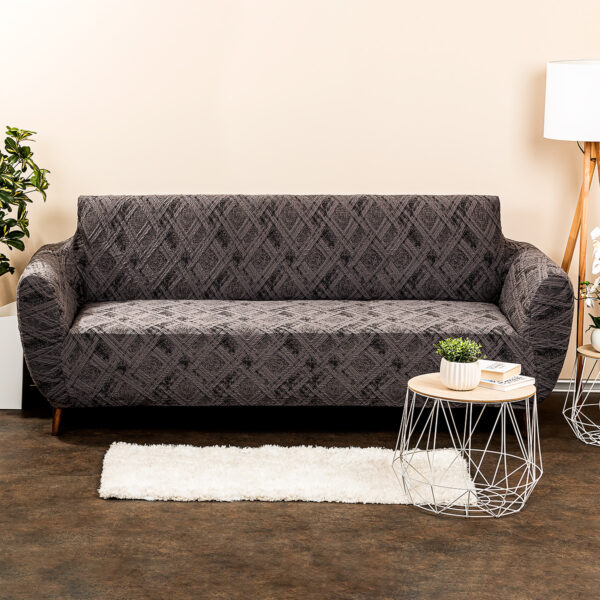 4Home Multielastický poťah na sedačku Comfort Plus sivá